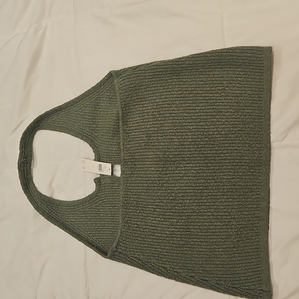 Anthropologie Sweater Halter Tank Top size Large - Picture 3 of 5